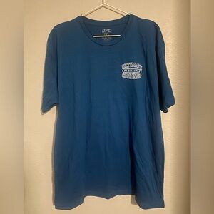 Men’s Extra Large Blue UFC Short Sleeve T Shirt, XL